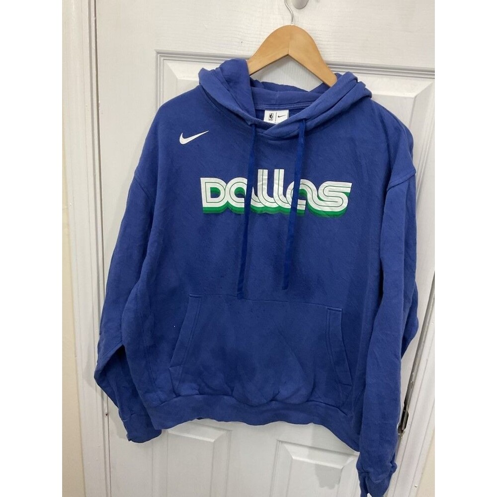 Vintage Nike Dallas Mavericks Hoodie Large